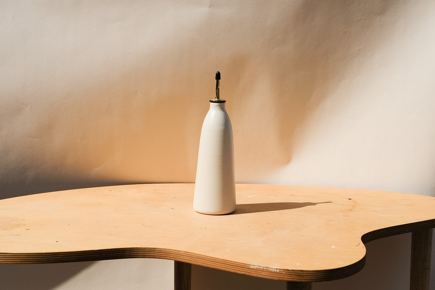 Cream Olive Oil Cruet 1