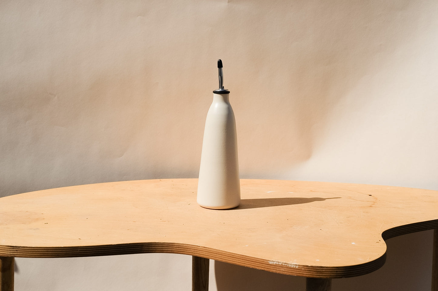 Cream Olive Oil Cruet 3