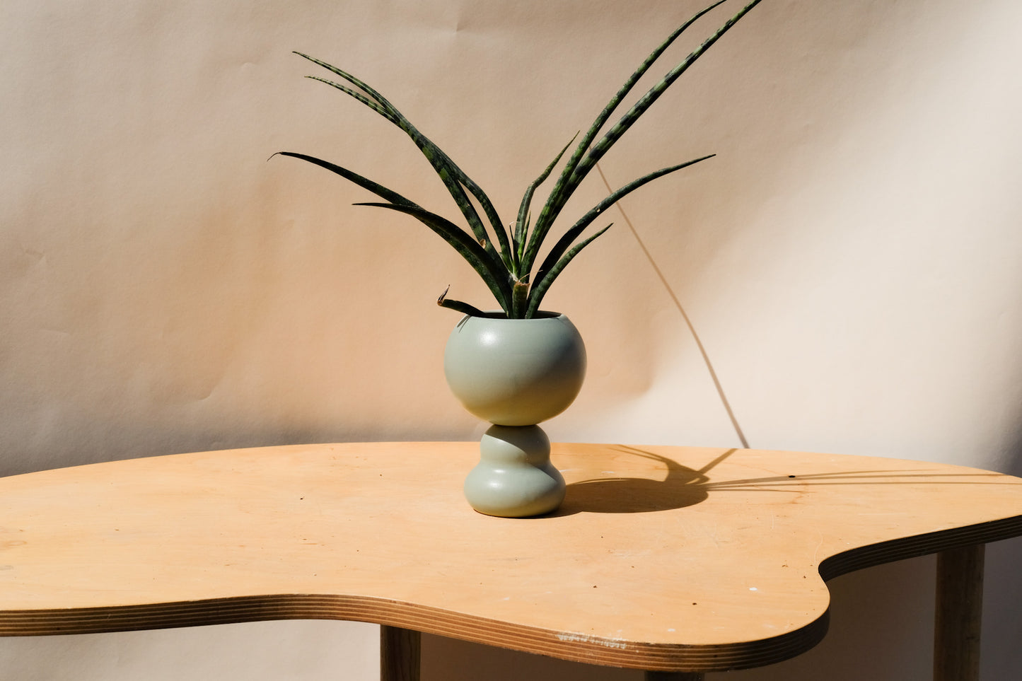 Small Planter Blue 3