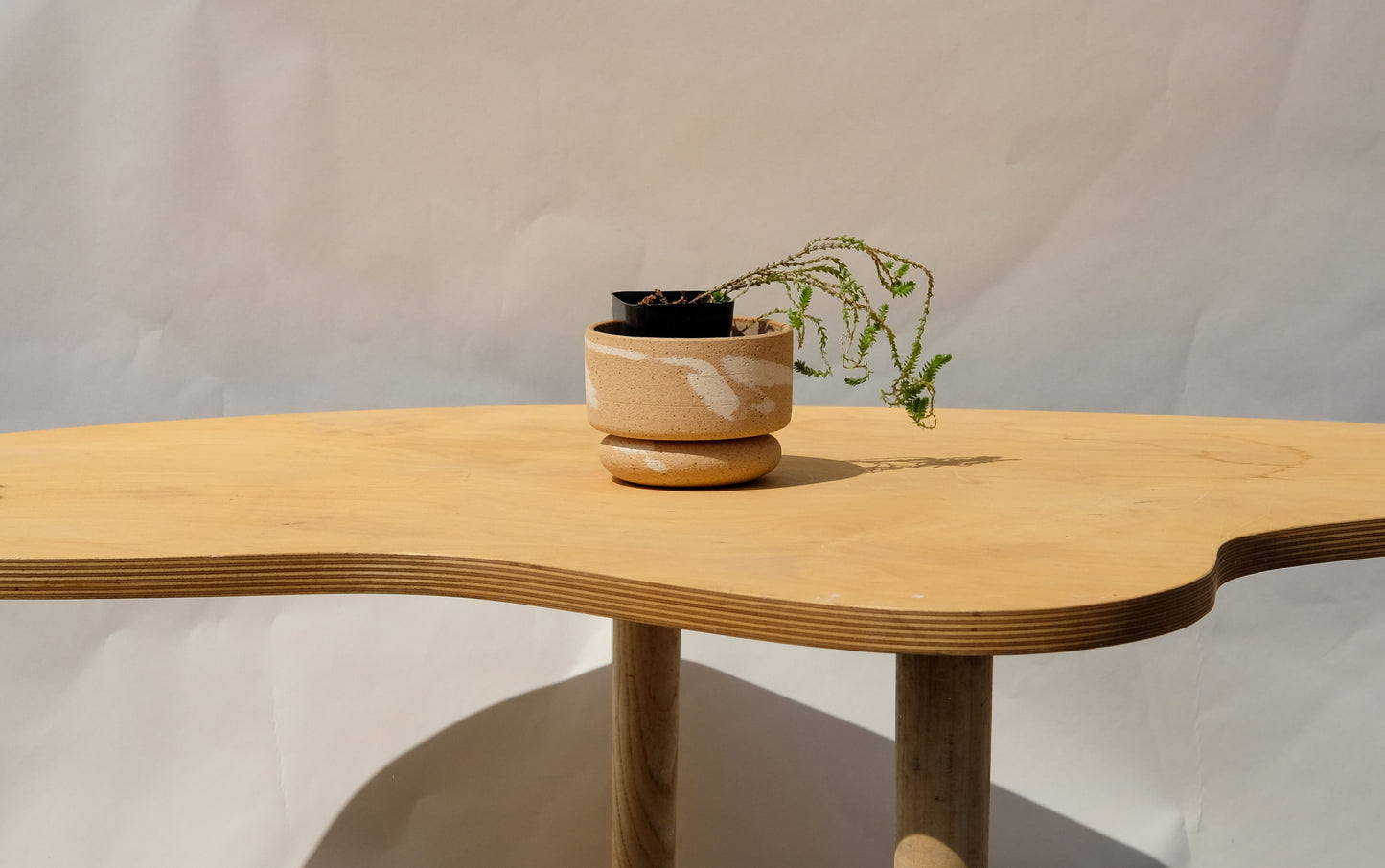 Ex Small Pedestal Planter Desert Splash