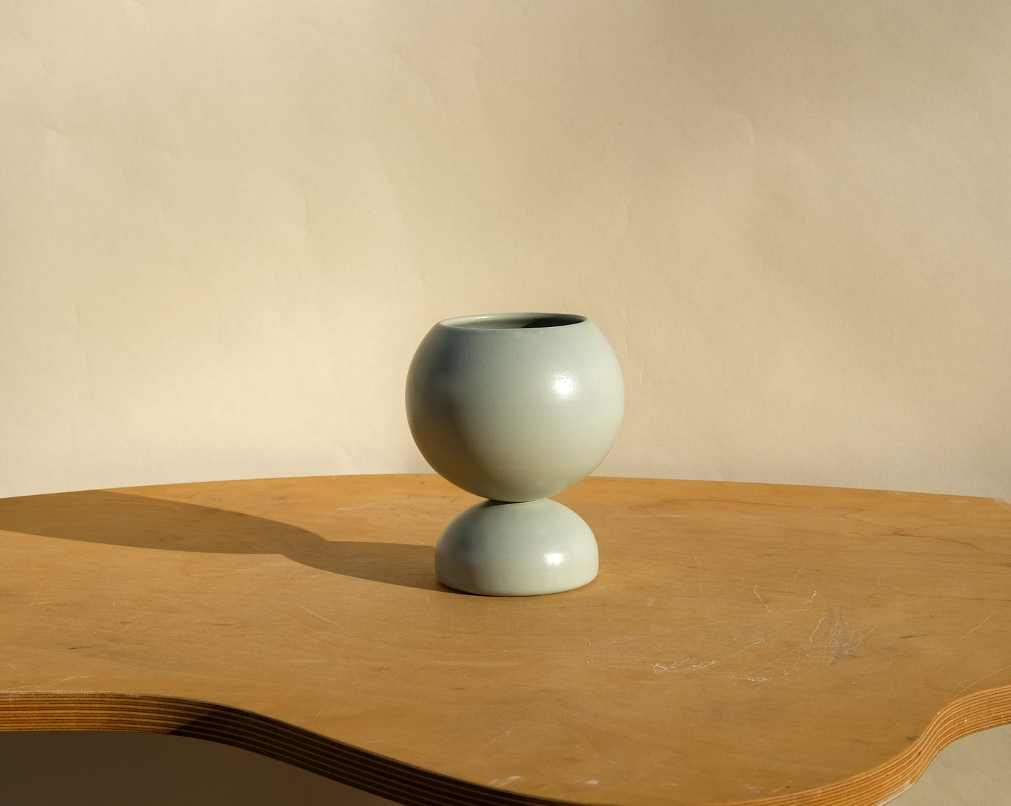 Small Pedestal Planter Sky