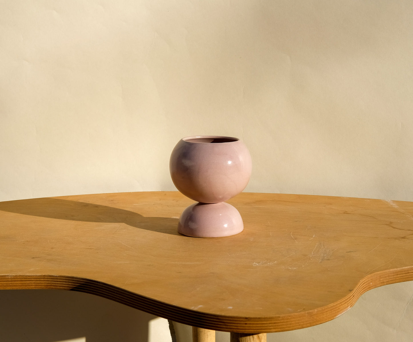 Small Pedestal Planter Lavender