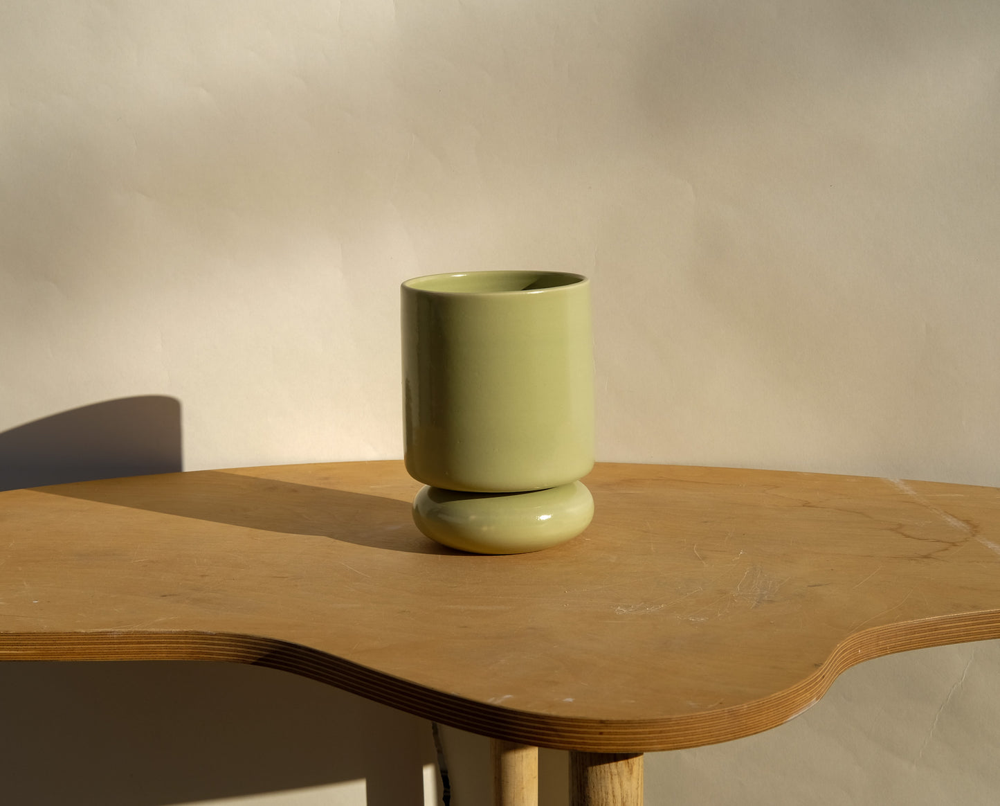 Medium Pedestal Planter Sage
