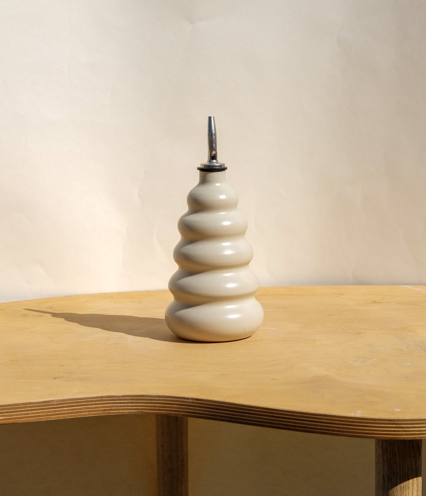 Olive Oil Cruet Bone