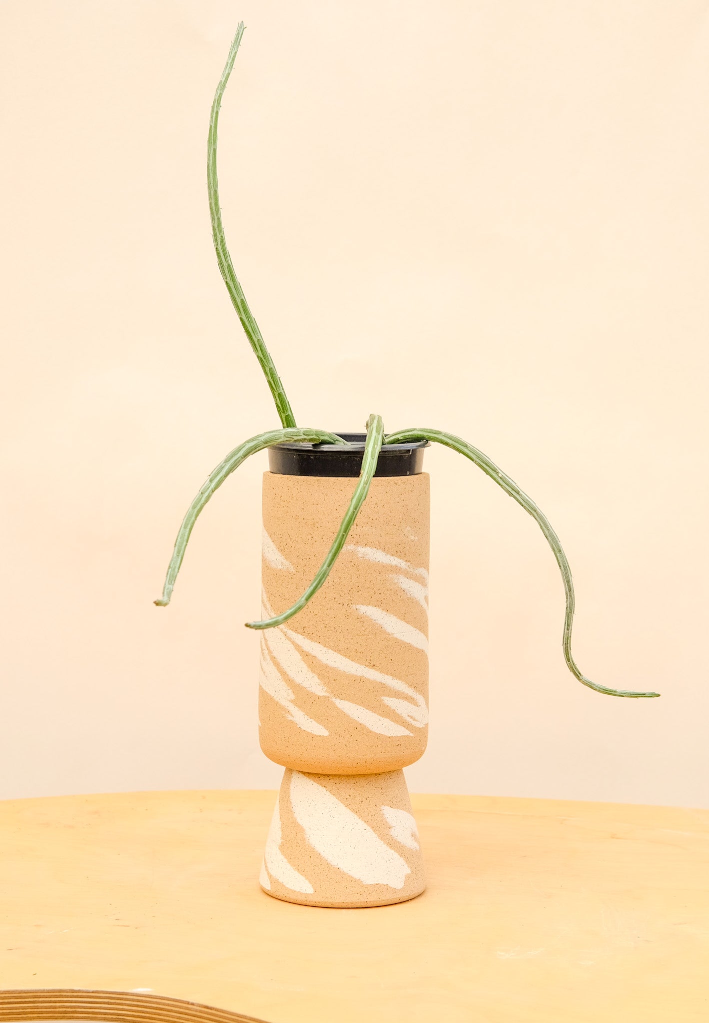 Medium Pedestal Planter Desert Splash 6
