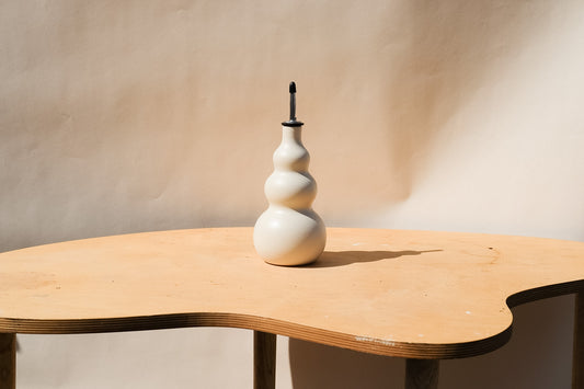 Cream Olive Oil Cruet 6