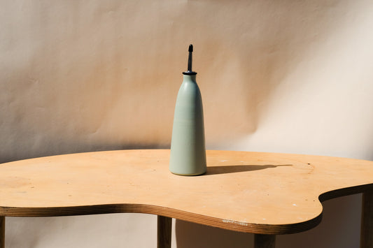 Blue Olive Oil Cruet 2