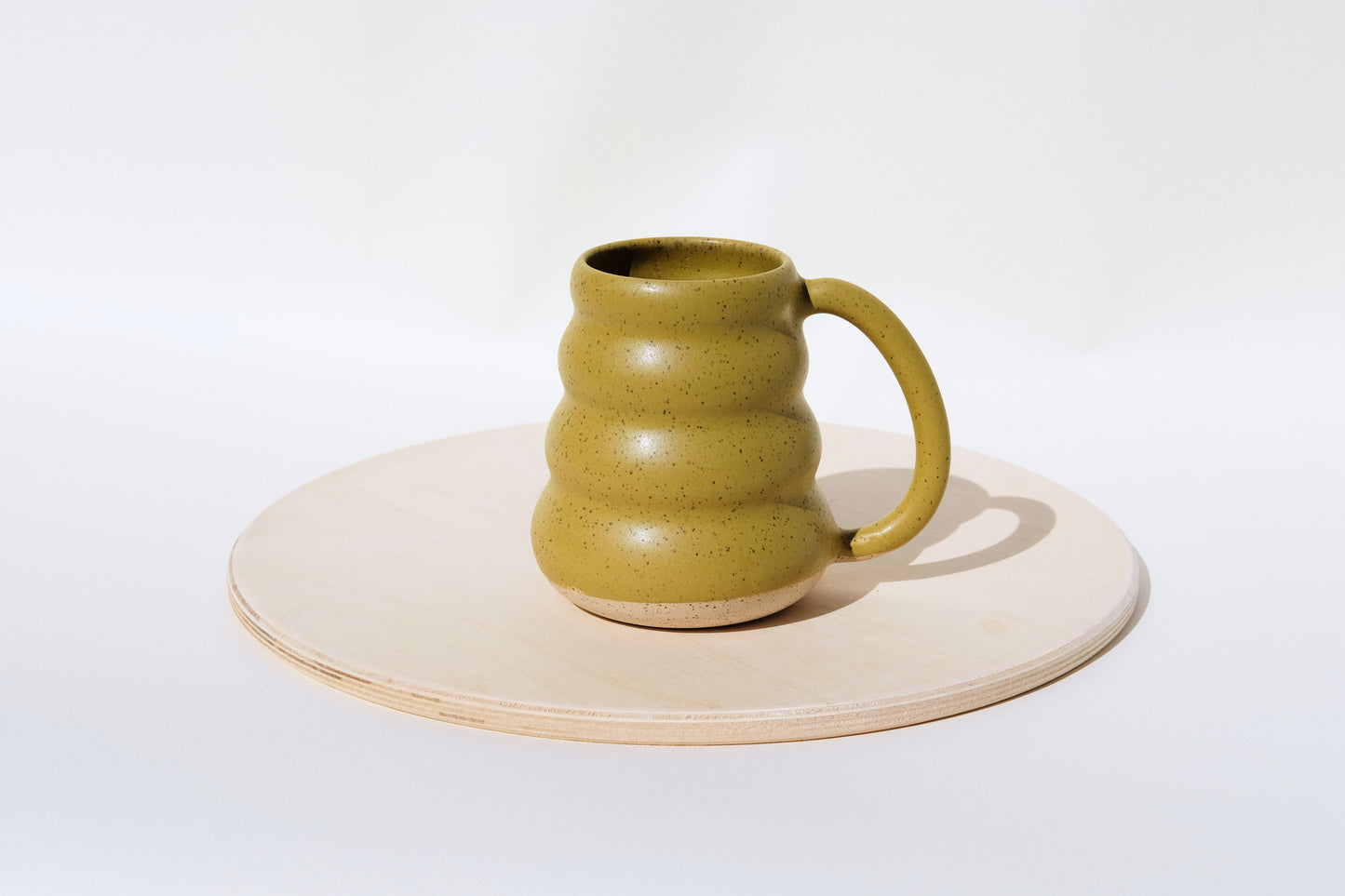 One Of A Kind Chartreuse Mugs