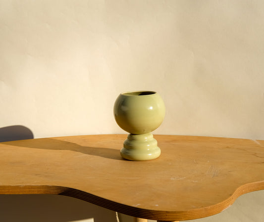 Small Pedestal Planter Sage
