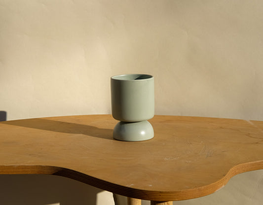 Small Pedestal Planter Sky