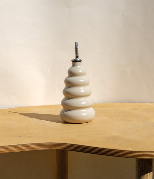 Olive Oil Cruet Bone