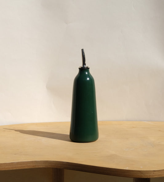 Olive Oil Cruet Lodge Green