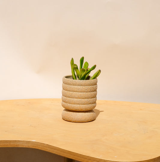 Small Pedestal Planter Desert Sands 8