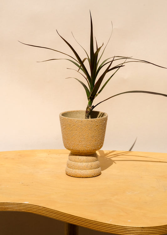 Small Pedestal Planter Desert Sands 11