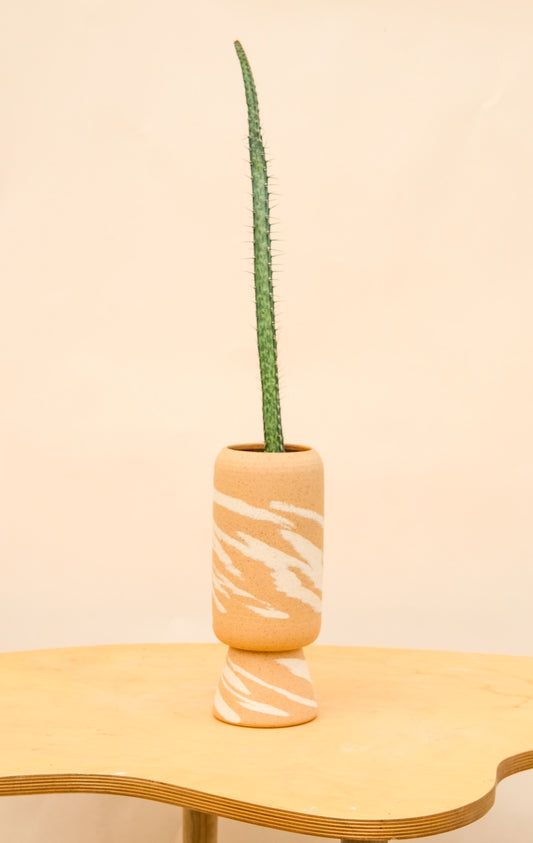 Medium Pedestal Planter Desert Splash 1
