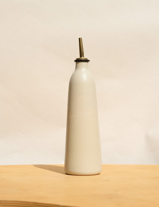 Cream Olive Oil Cruet 1