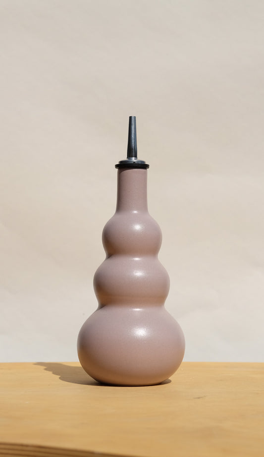 Purple Curvy Olive Oil Cruet 2
