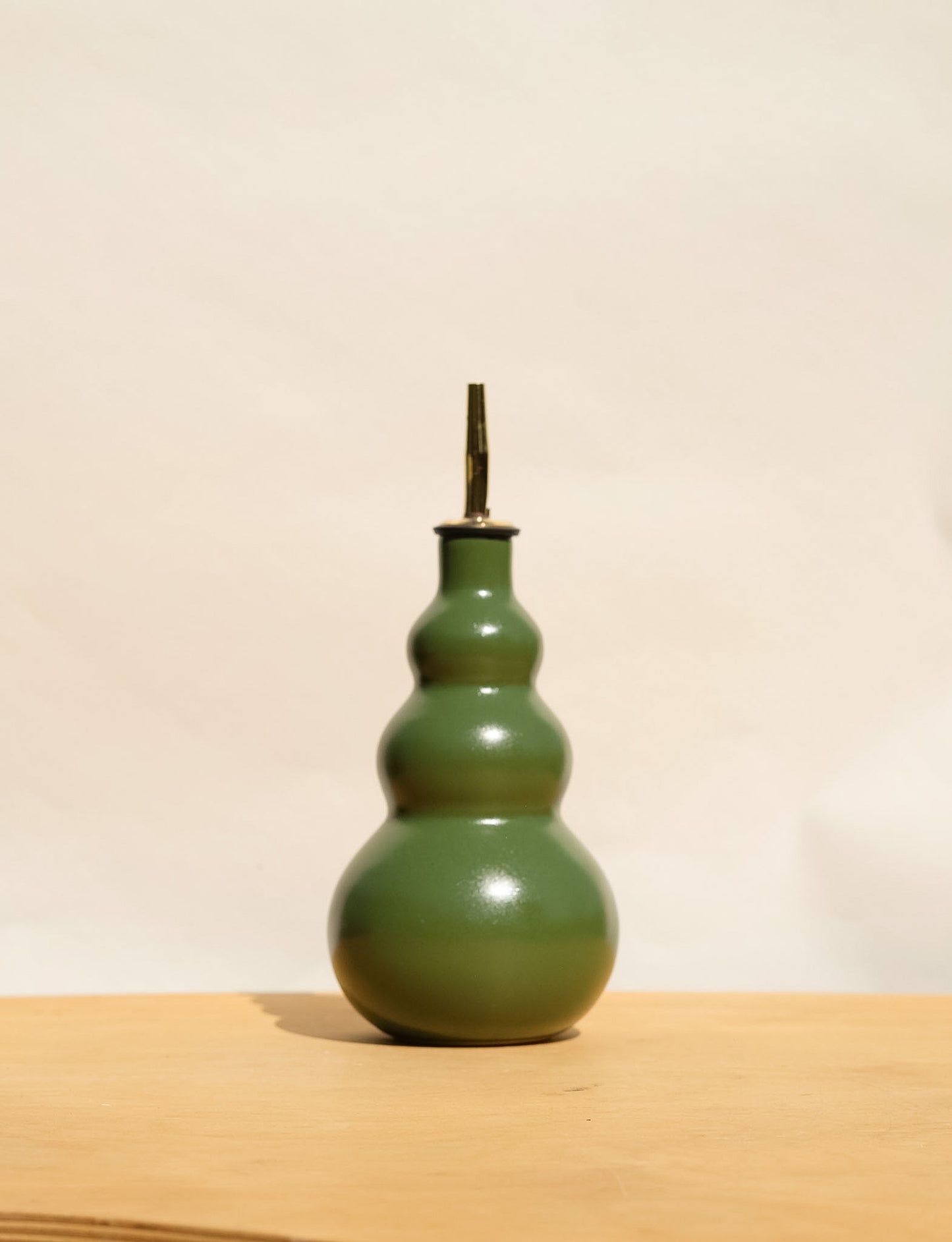 Evergreen  Curvy Olive Oil Cruet 1