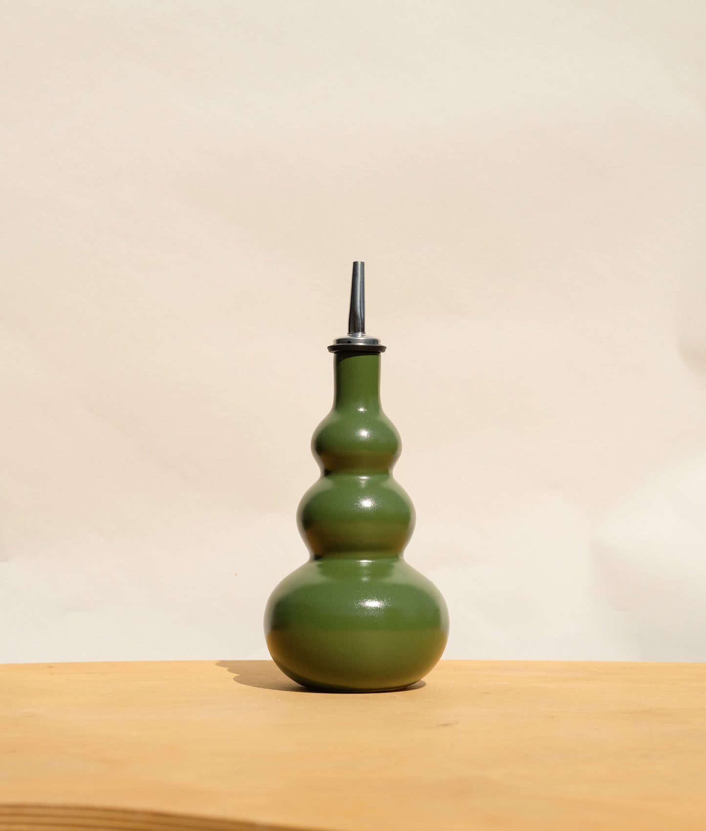 Evergreen  Curvy Olive Oil Cruet 2