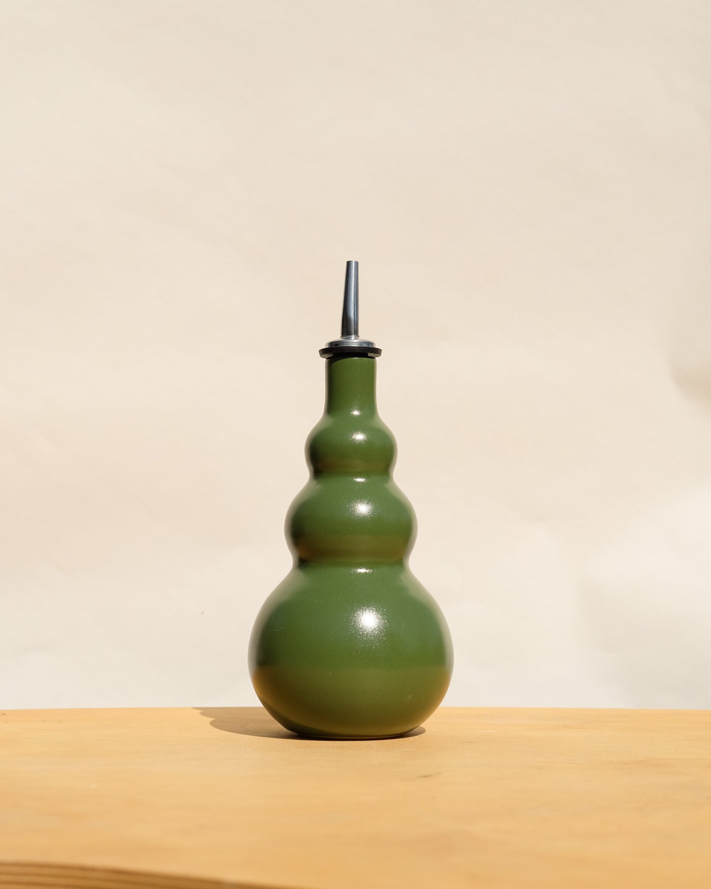 Evergreen  Curvy Olive Oil Cruet 4