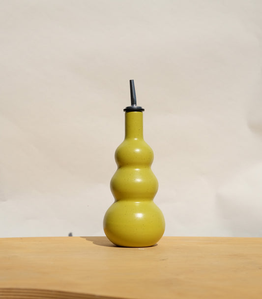 Chartreuse Curvy Olive Oil Cruet 3
