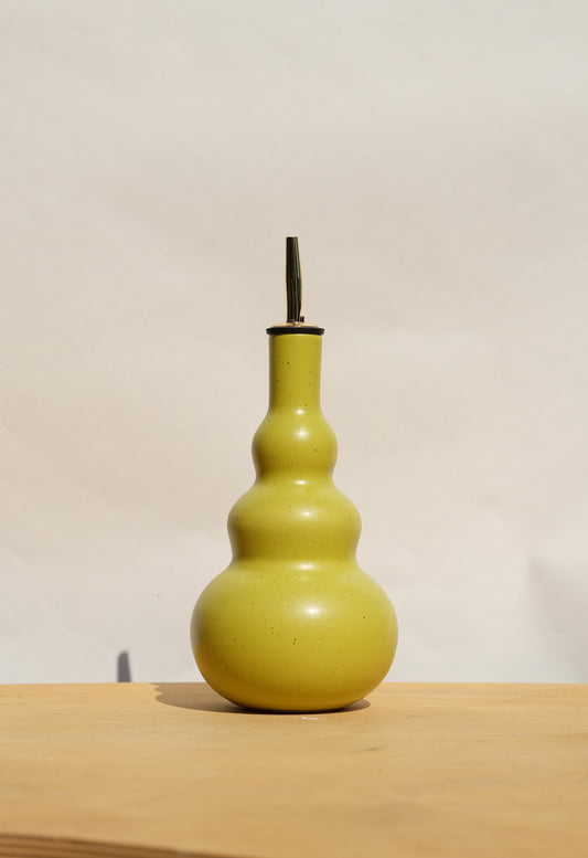Chartreuse Curvy Olive Oil Cruet 4