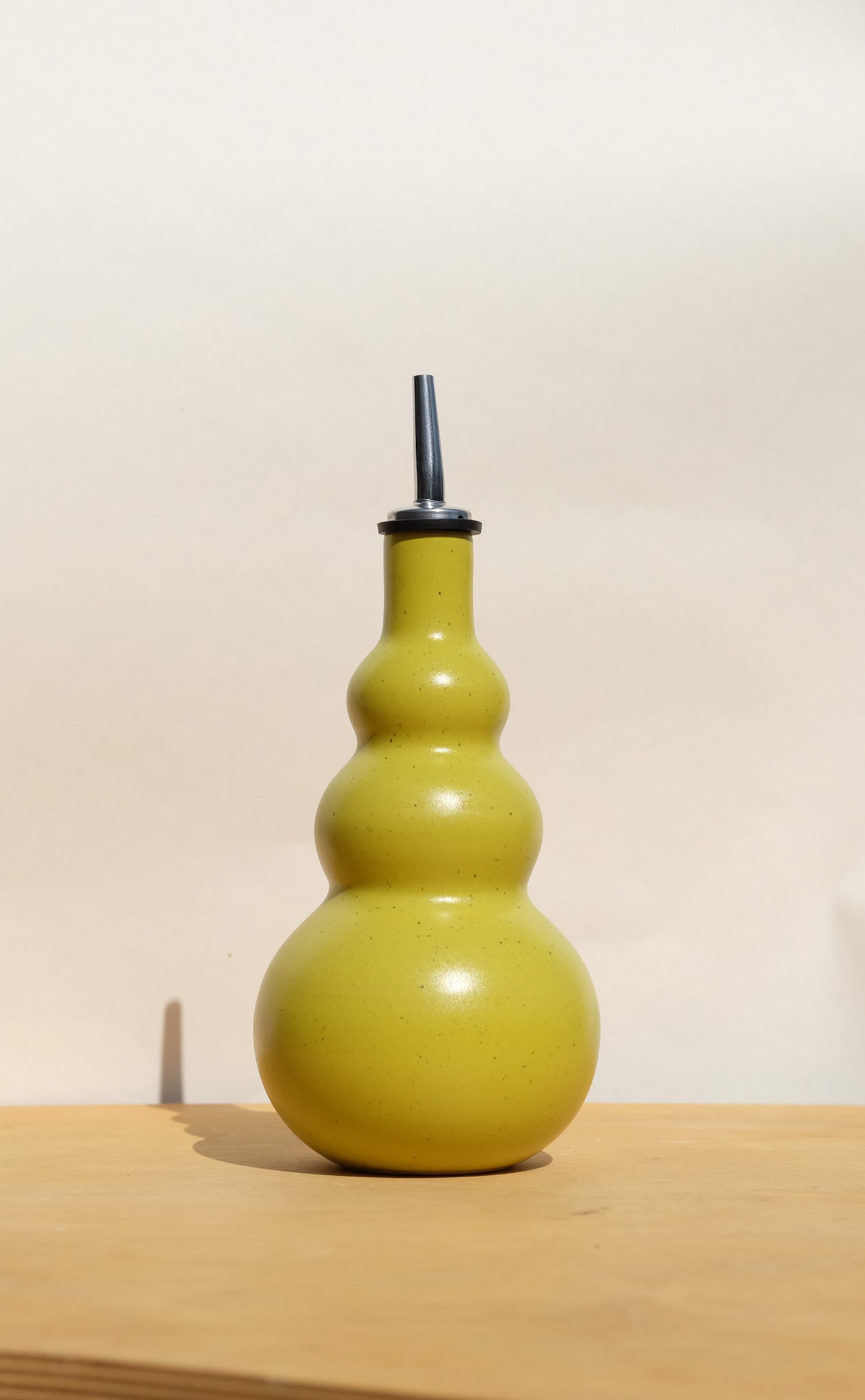 Chartreuse Curvy Olive Oil Cruet 5