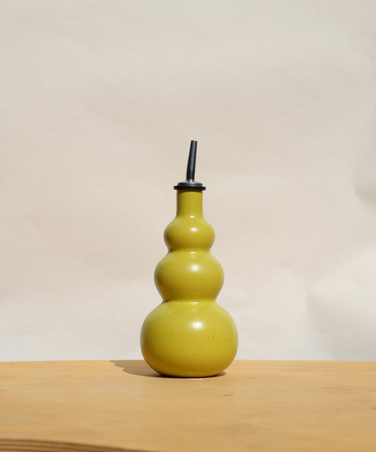 Chartreuse Curvy Olive Oil Cruet 7