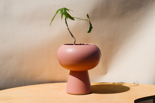 Large Orbital Planter Pink